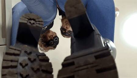 Your face is a perfect doormat for our dirty boots (small version)