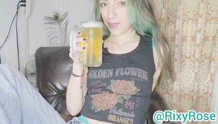 Brunette Strips & Burps