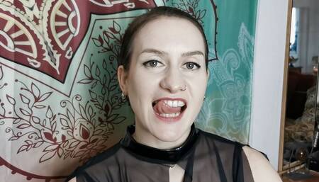 Biting Session and Teeth Marks at home with Miss Flora and Pingu