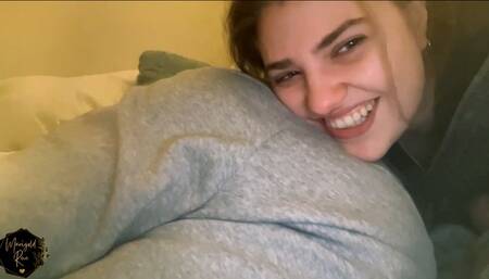 Cute roommate does loud farts in my face