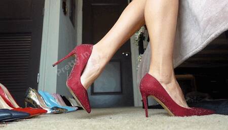 Pretty in Pumps ft Goddess Fina