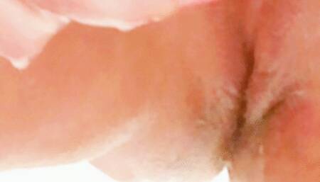 Shaving and washing Fat mature mommy pussy