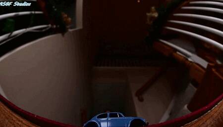 Jen filthy socks CRUSH tiny car! - MOV