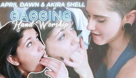 Gagging Hand Worship (Re-Mastered) (HD MP4)