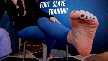 Foot Slave Training for Brianna Kelly Feet #3