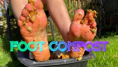 Foot Compost Heap (4K MP4)