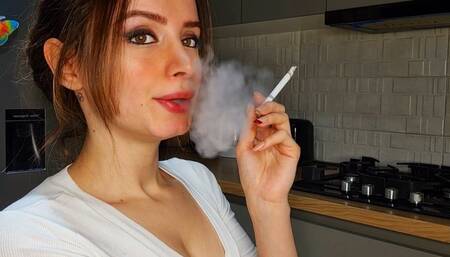 Brewing Your Desires, Making us some Tea and Smoking Up Close for your Intimate Seduction