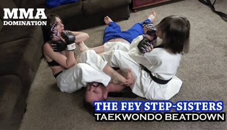 The Fey Step-Sisters Taekwondo Beatdown 1080 HD WMV