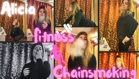Alicia Smoking Fitness