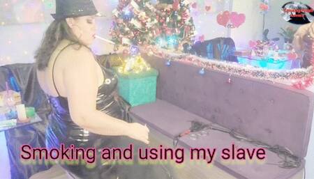 Smoking and using my slave - SFL259