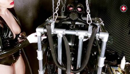Kinky rubber cage