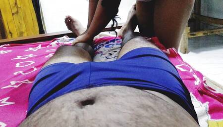 Babe Oil Massage My Dick
