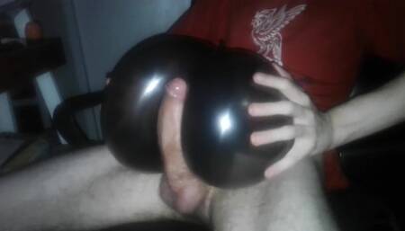 Fucking a Homemade Booty Sex-toy with Creampie