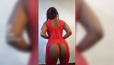 Beautiful Brunette Changing Into Super Sexy Underwear