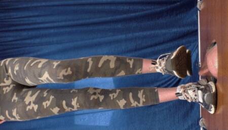 College girl in Balenciaga 3XL sneakers crushes my face (part 4 of 5), flo561x 1080p