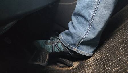 Revving and Pedal Play in Xero Sneakers