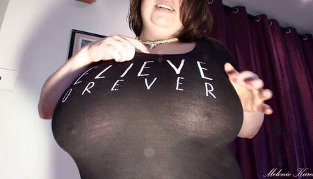 Braless Sheer Black Dress Brat