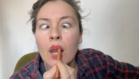 she is waiting for your kiss