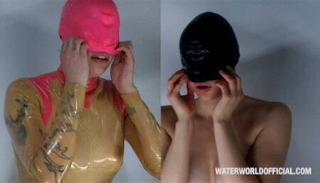 Angelina Jolie and Fin Breath Hold Competitions HD