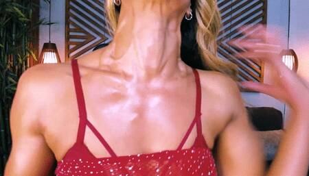 Ultimate neck vein control for neck fetish lovers