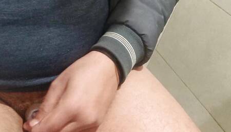 Masturbation in Office While Playing Hindi Songs in Background