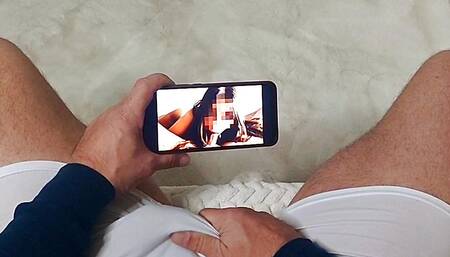 I Caught Him Watching Me and I Let Him Cum on My Face
