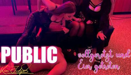 Public - spit on and kicked balls