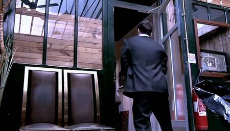 THIS HOUSEWIFE OFFERS ALL HER ORIFICES TO A STRANGER IN A BAR TOILET