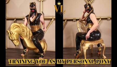 VIVIENNE L'AMOUR - TRAINING YOU AS MY PERSONAL PONY (720P FULL HD)