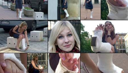 Beatrice SLWC Too Late for Her Appointment but Not Too Late to Massage her Dirty Toes (in HD 1920X1080)