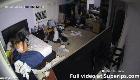 IPCAM – American cheerleader girl gets fucked hard