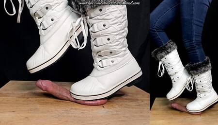 SNOW DAY BALL STOMPING & BAREFOOT FINISH