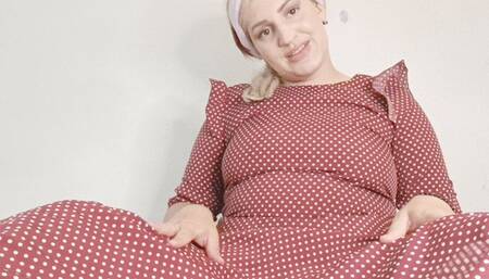 milf bbw have orgasm with dildo