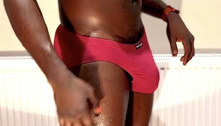This Time, It Is All About Oiling up My Body