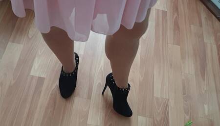Popular Cumed Ankle Heels