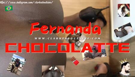 Imagine a Chocolatte and Carmel Swirl fucking this is Fernanda Chocolatte Bareback