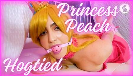 Princess Peach Hogtied and Struggling