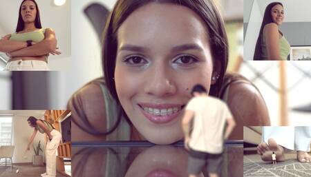 Intruder gets SHRUNK by Andrea 720