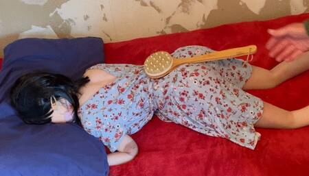 Midori Gets a Good Spanking