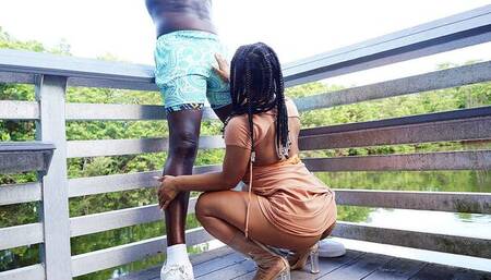 Persia Banks and Louie Smalls's brunette scene by King BBC