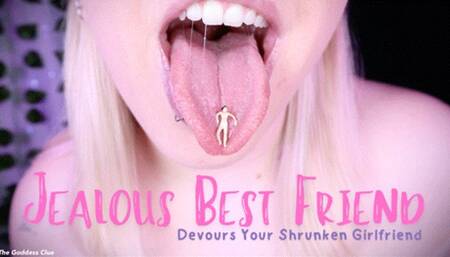Jealous Best Friend Devours Your Shrunken Girlfriend - HD