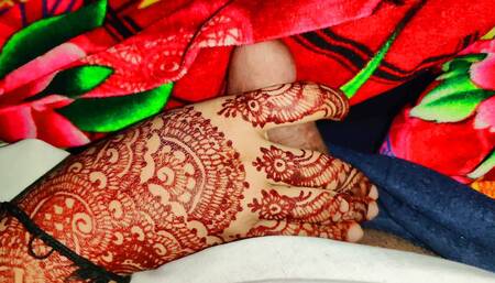 Newly Married Desi Wife Husband