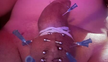 Full Video Punishment and Piercing Insertion After Injecting True Shaft and Balls