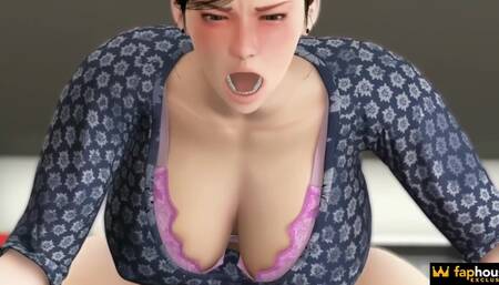 Hot Japanese Wife Get Drilled Her Pussy by Her Father in Law