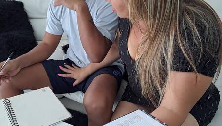 I Help My Stepson with His Homework, but His Dick Distracts Me - Part 2 - He Fills My Pussy