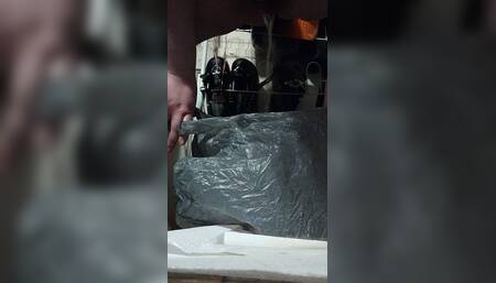 Desperate Piss in a Bag