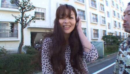 Japanese amateur wife fucks for the first time in front of the camera