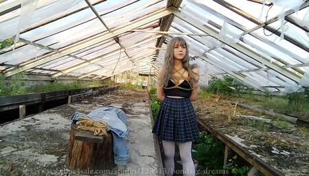 Sarah_Bondage in an abandoned greenhouse_Ordro_Part 1