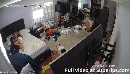 IPCAM – Hot teen girl forces her boyfriend to fuck her