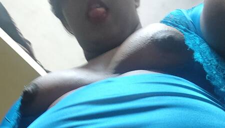 Nice Chubby Curvy Shemale Shows of Her Things